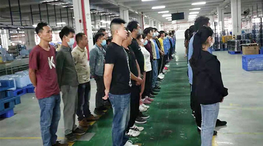 二十大寄語青年！金環(huán)電器開展關(guān)于二十大會議精神學(xué)習(xí)