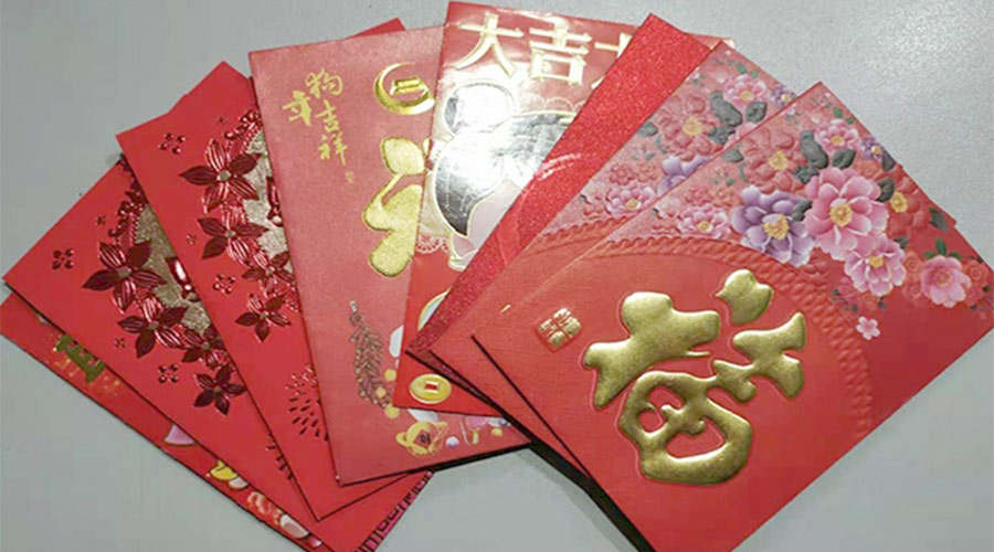 開工好彩頭！金環(huán)電器銷售部為員工派發(fā)開工紅包！